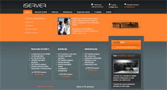 Desktop Screenshot of iserver.si